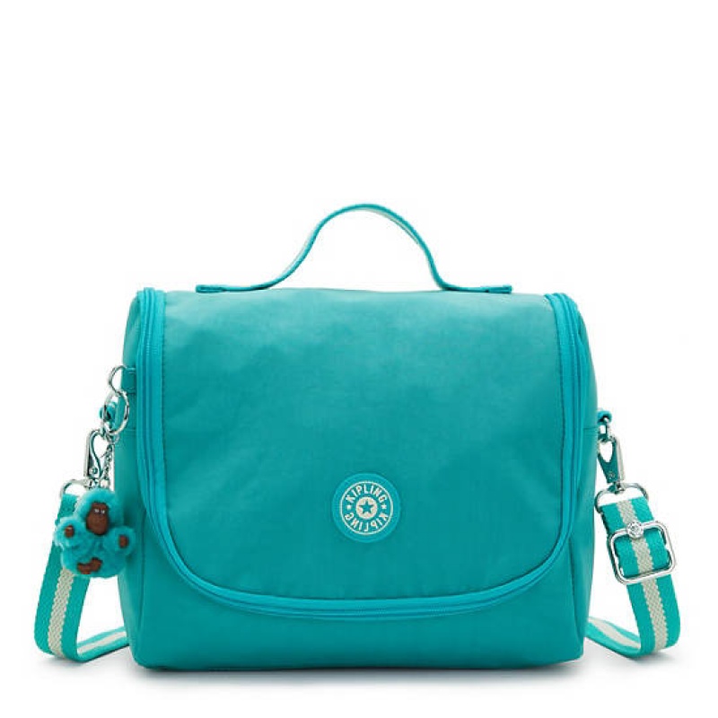 Turquoise Kipling New Kichirou Lunch Bag Bags | JYICDZ-195