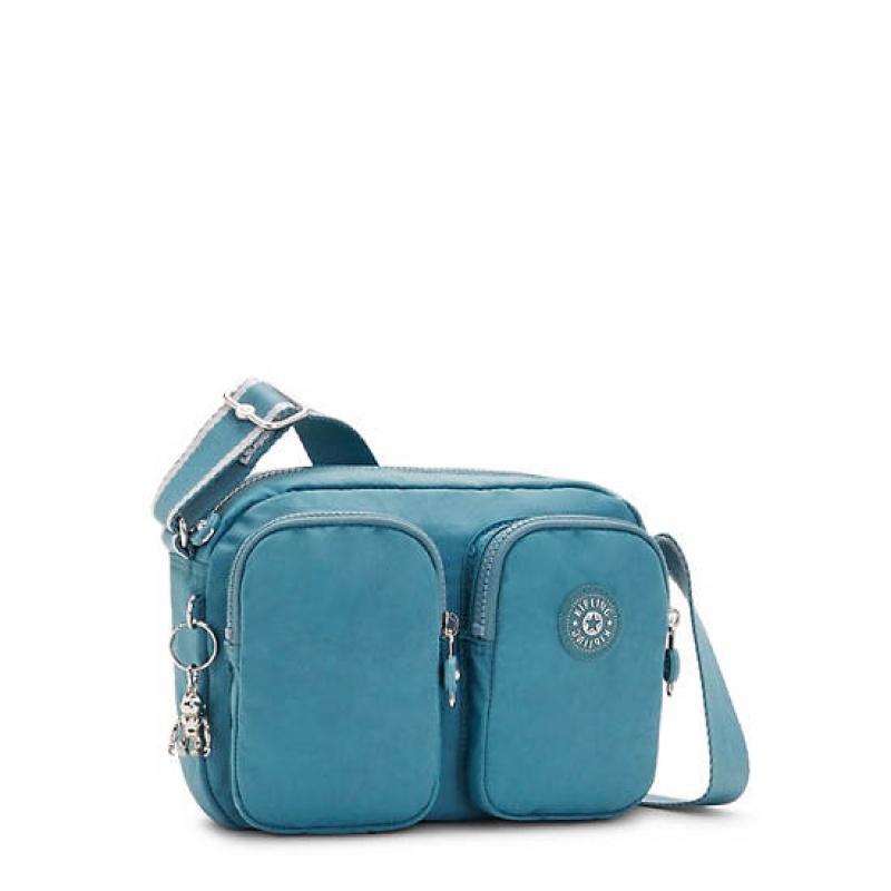 Turquoise Kipling Patti Crossbody Bags | DSEUVM-412