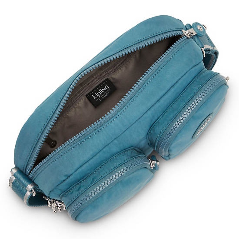 Turquoise Kipling Patti Crossbody Bags | DSEUVM-412