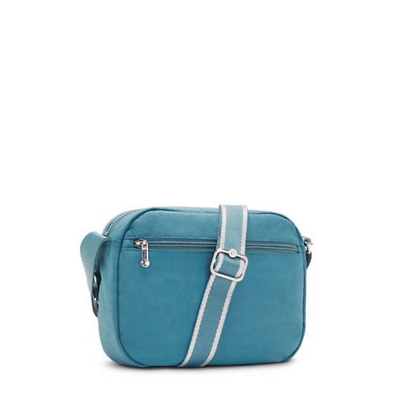 Turquoise Kipling Patti Crossbody Bags | DSEUVM-412