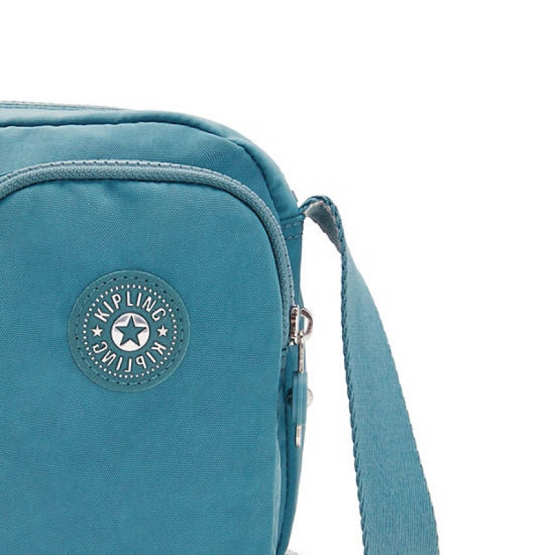 Turquoise Kipling Patti Crossbody Bags | DSEUVM-412