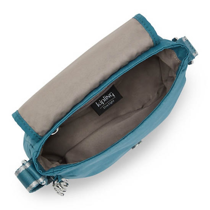 Turquoise Kipling Sabian Crossbody Mini Bag | PNXEBG-421