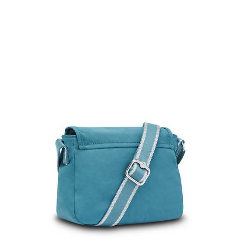 Turquoise Kipling Sabian Crossbody Mini Bag | PNXEBG-421