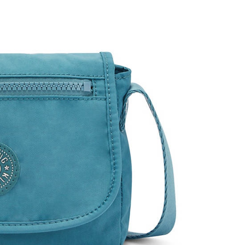 Turquoise Kipling Sabian Crossbody Mini Bag | PNXEBG-421