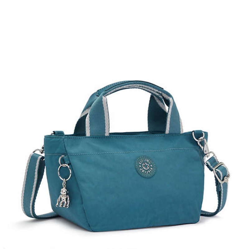 Turquoise Kipling Sugar S II Crossbody Handbag Mini Bag | GVESXO-689