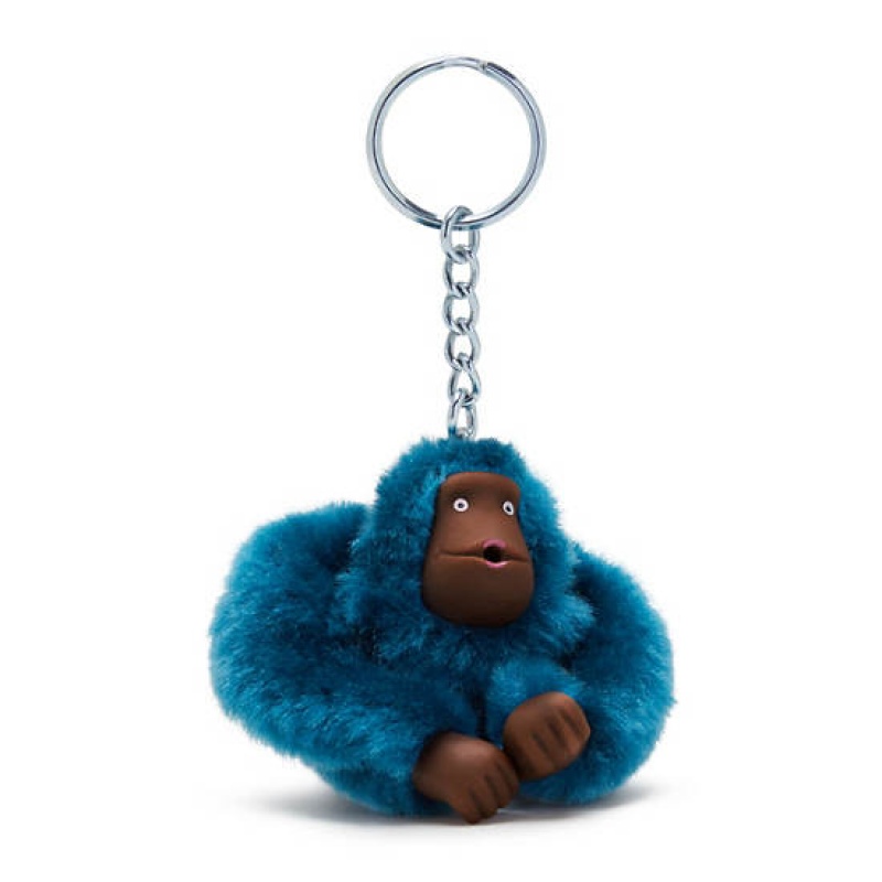 Turquoise Kipling Sven Small Monkey Keychain Accessories | OJBSWV-152