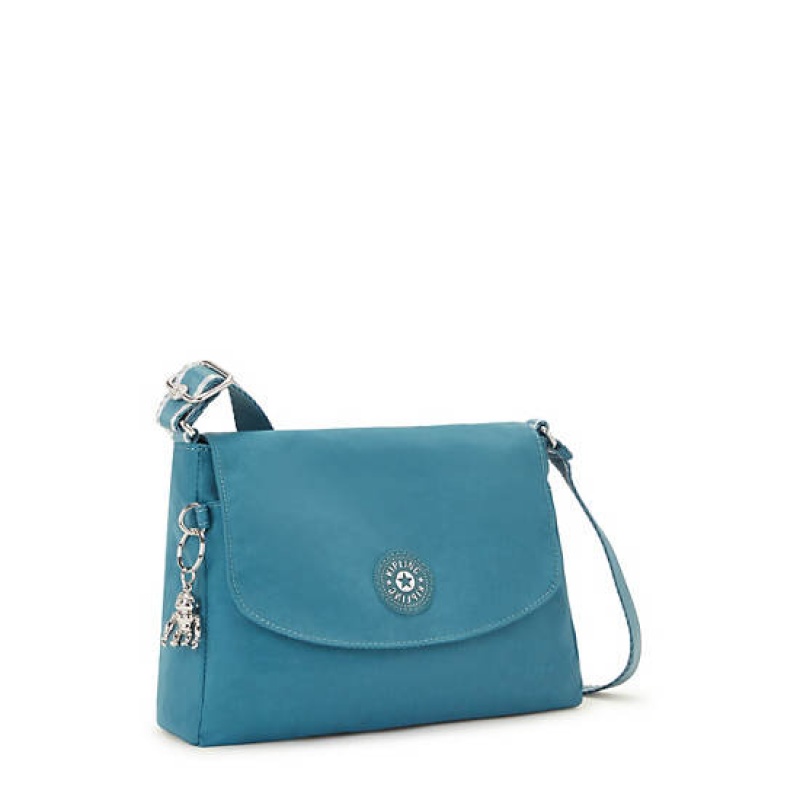 Turquoise Kipling Tamia Crossbody Bags | MJPTRI-297