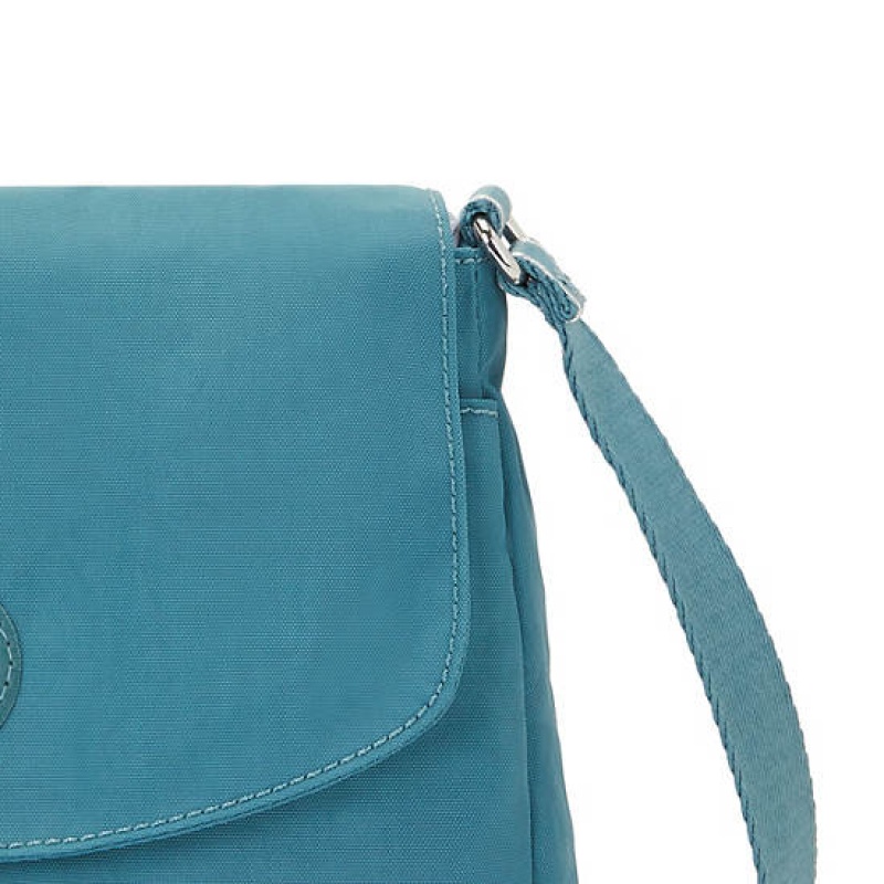 Turquoise Kipling Tamia Crossbody Bags | MJPTRI-297