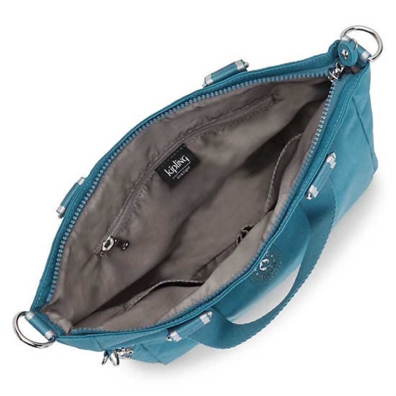 Turquoise Kipling Venla Tote Bags | RPBDTH-930