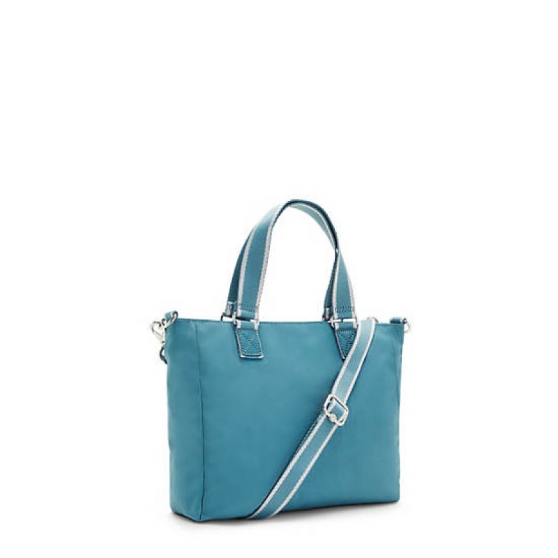 Turquoise Kipling Venla Tote Bags | RPBDTH-930