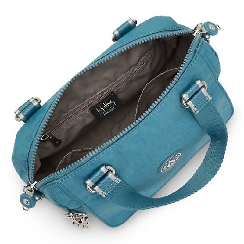 Turquoise Kipling Zeva Handbag Handbag | ROWSHV-172