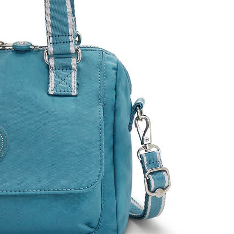 Turquoise Kipling Zeva Handbag Handbag | ROWSHV-172