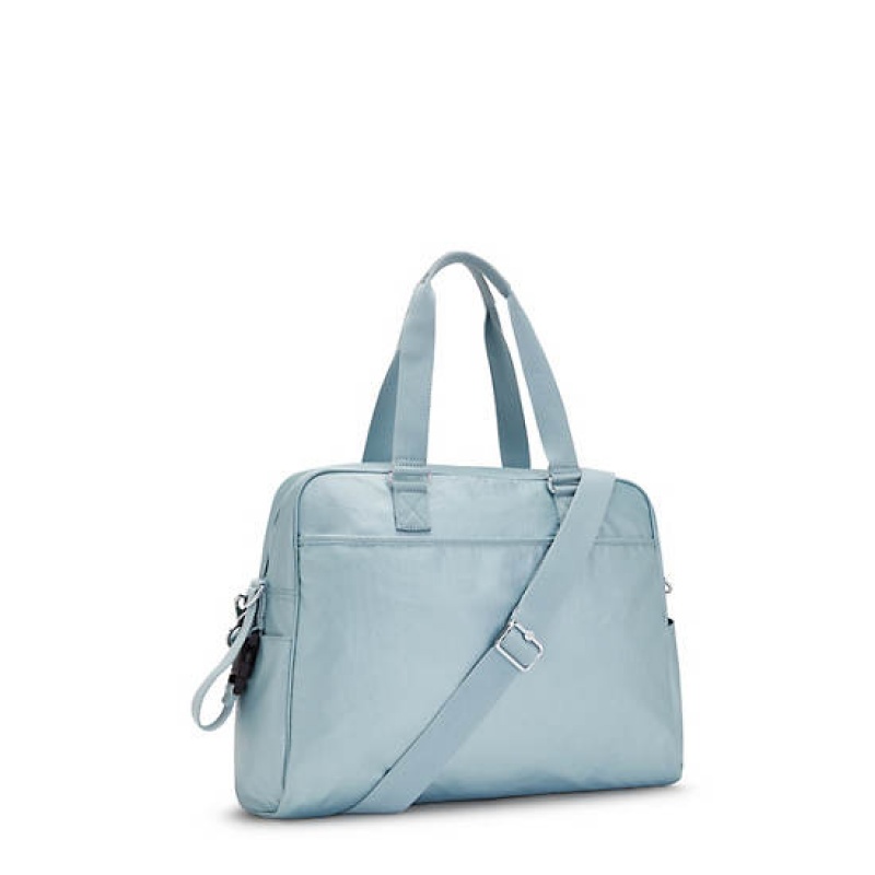 Turquoise Metal Kipling Alanna Metallic Diaper Bags | GKDFSL-594