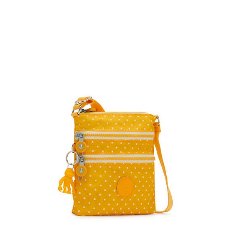 Yellow Kipling Alvar Extra Small Printed Mini Bag | THJQWG-963