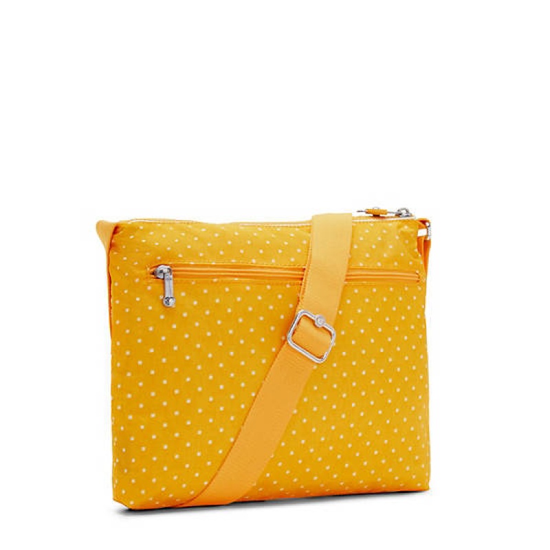 Yellow Kipling Alvar Printed Crossbody Bags | ZSOIGY-865