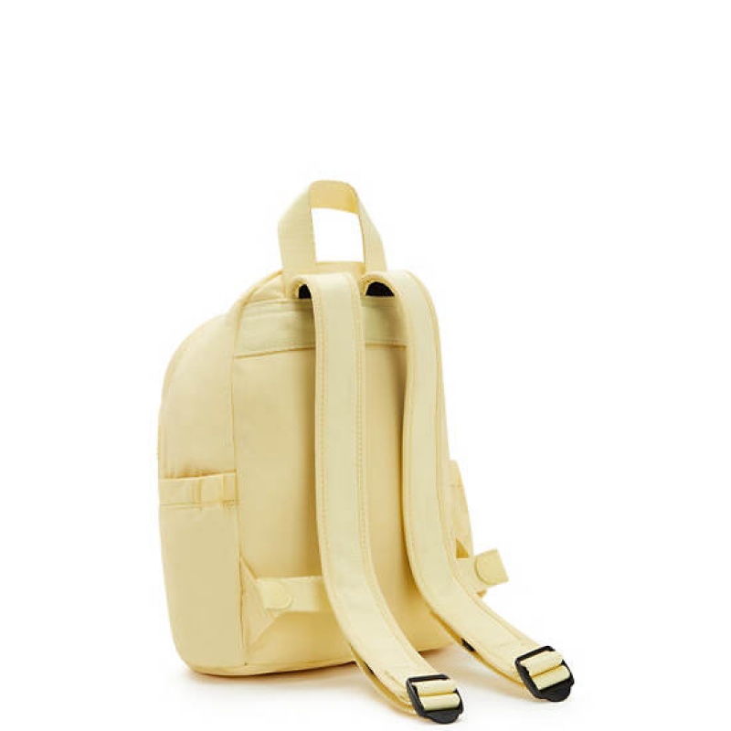 Yellow Kipling Delia Mini Backpacks | ZNXSIF-496