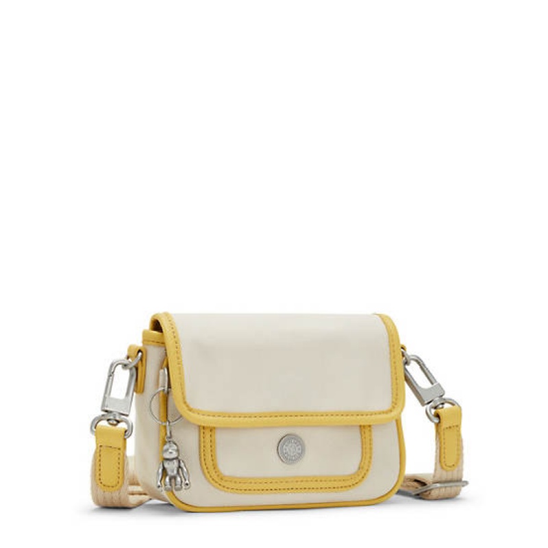 Yellow Kipling Inaki Small Crossbody Bag Handbag | ASKVHO-106