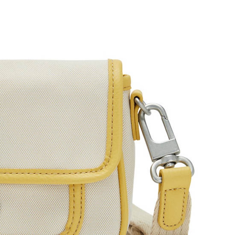 Yellow Kipling Inaki Small Crossbody Bag Handbag | ASKVHO-106