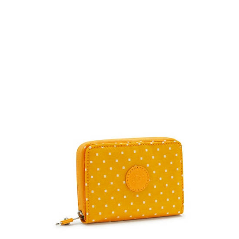 Yellow Kipling Money Love Printed Small Wallet Wallets | VDWUJG-978