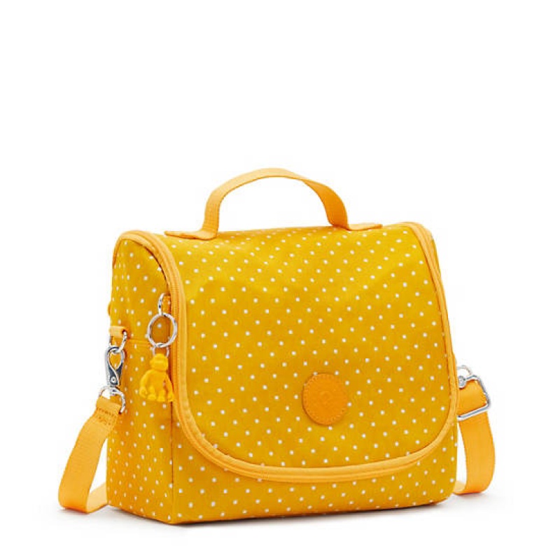 Yellow Kipling New Kichirou Printed Lunch Bag Bags | VJXTAK-460