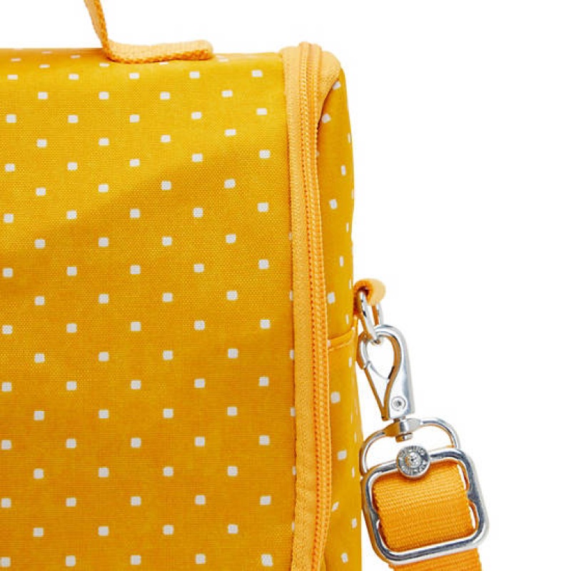 Yellow Kipling New Kichirou Printed Lunch Bag Bags | VJXTAK-460