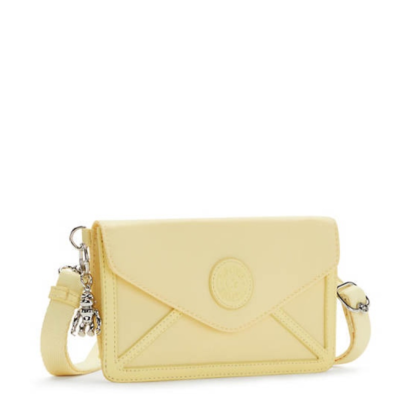 Yellow Kipling New Lelio Crossbody Bags | FAMBRY-367