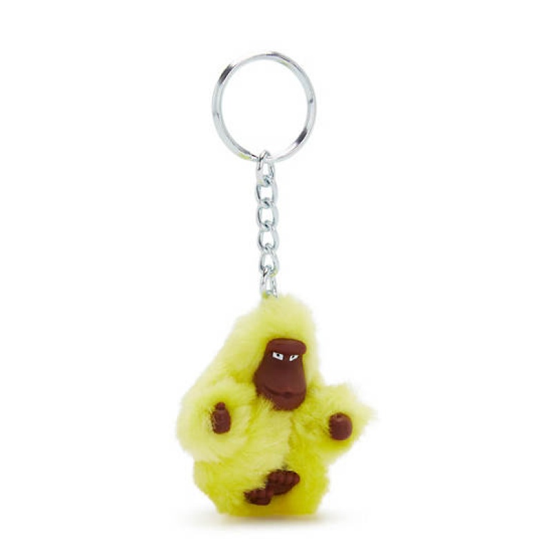 Yellow Kipling Sven Extra Small Monkey Keychain Accessories | GEMYHK-371