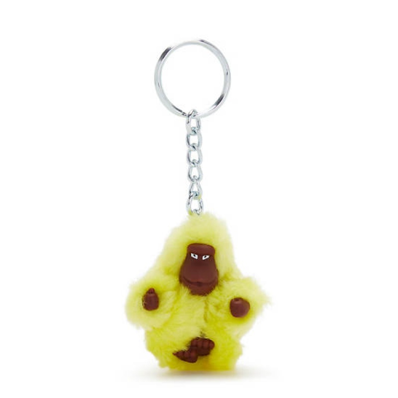 Yellow Kipling Sven Extra Small Monkey Keychain Accessories | GEMYHK-371