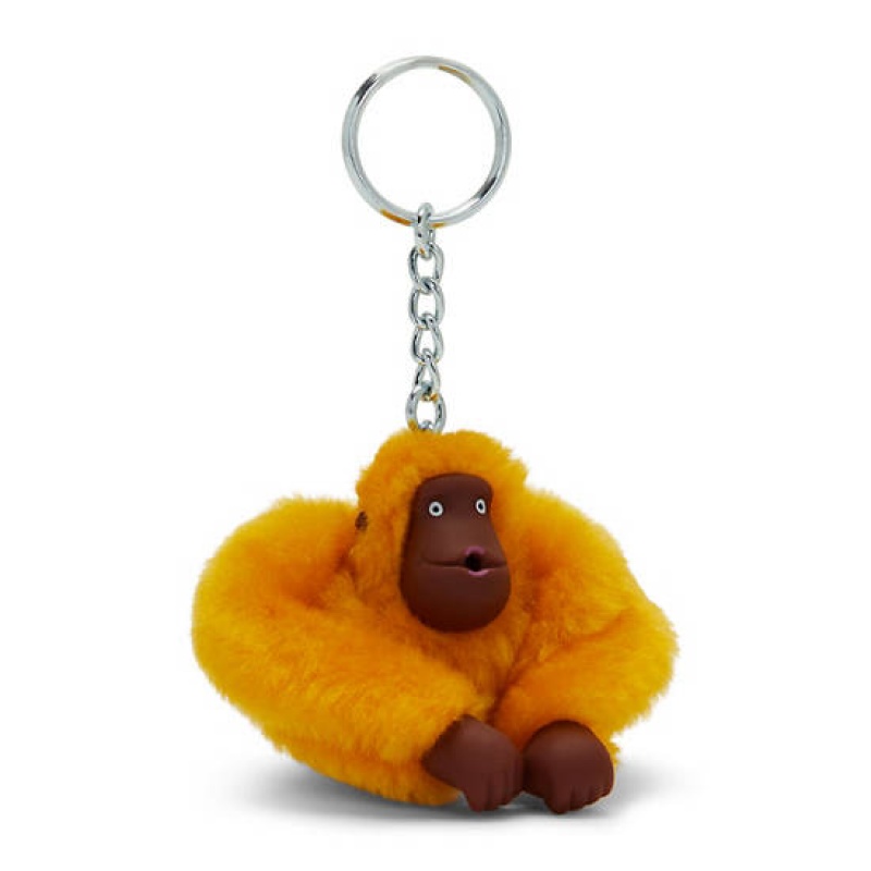 Yellow Kipling Sven Small Classic Sven Monkey Keychain Accessories | SLOBWD-632